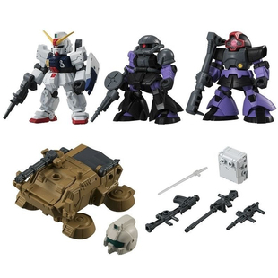 【现货】 万代扭蛋高达MSE09重装重奏 大魔黑色三连星陆战高达