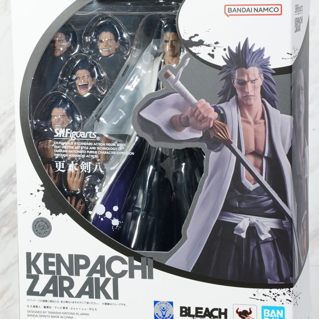 万代 SHF 死神 护廷十三队十一番队长 更木剑八 可动 手办