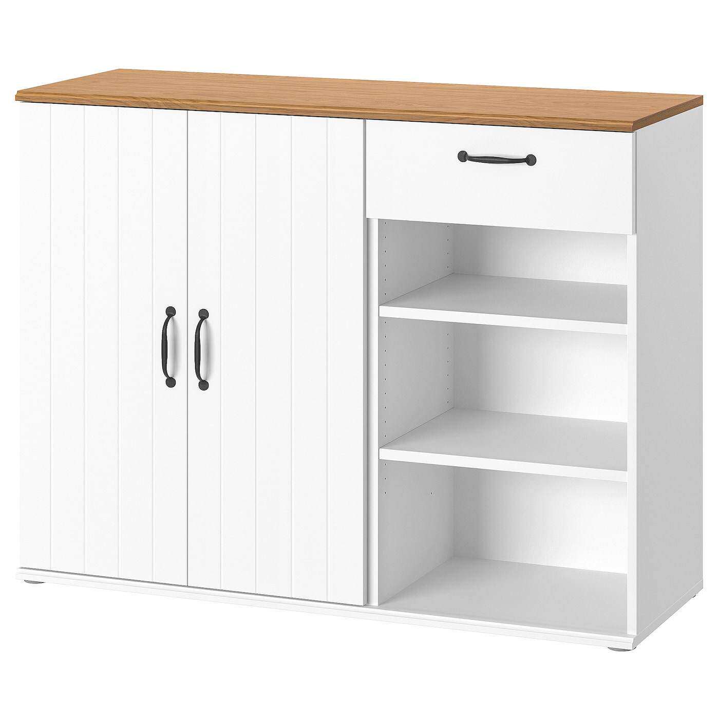 IKEA宜家斯库比 餐边柜120x38x90 厘米简约现代储物柜子收纳柜