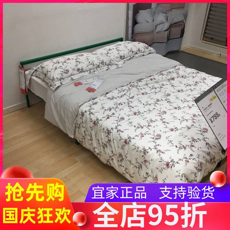 宜家简约现代风主卧单人床架