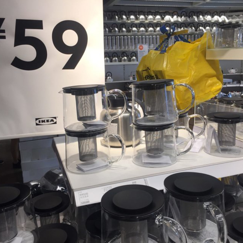 利克里希玻璃耐高温国内代购茶壶