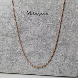 原创设计 美宝又嘉品牌 18KGP 发绑链 工艺考究小贵超值 轻奢高雅