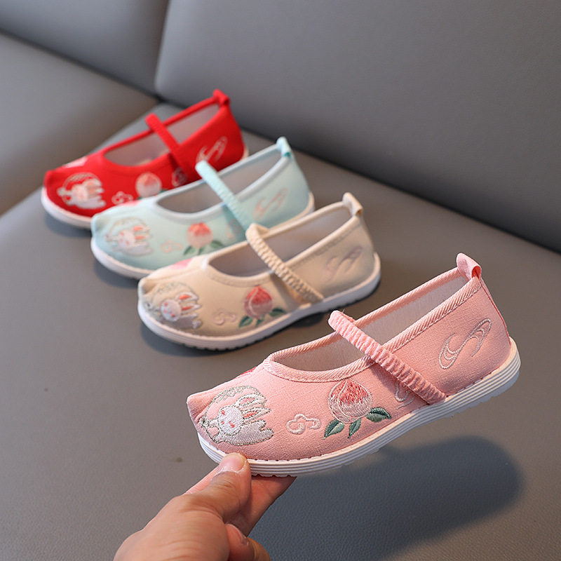 夏季新款老北京女童绣花鞋中国风儿童传统布鞋童鞋公主宝宝汉服鞋,童鞋/婴儿鞋/亲子鞋,儿童汉服鞋,淘宝优惠券,粉丝福利购,淘宝优惠卷