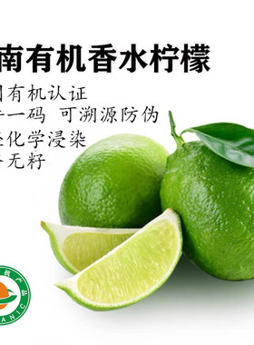云南红河有机香水柠檬树上自然熟青柠檬新鲜现摘黄柠檬不打蜡维C