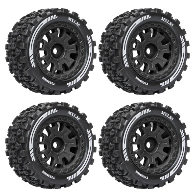 MX1.85 ARRMA 1/18 TYPHON GROM GRANITE 巧克力大脚轮胎-B款