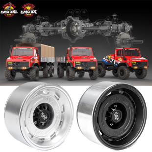CROSSRC 1:6大恐龙 雷龙剑龙 升级改装3.5寸金属负值复古黑泥轮毂