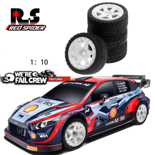 RS红蜘蛛 1：10田宫TT02 XV01无限Tamiya Lancia Delta蓝旗亚W150