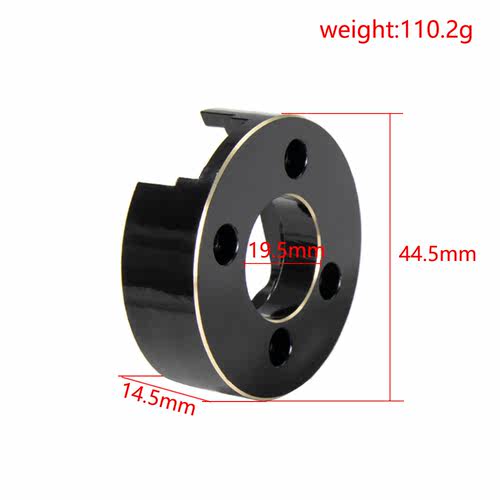 1/8攀爬车 易控YK4083/4082新款黑金版转向杯 后轴座 配重块op件