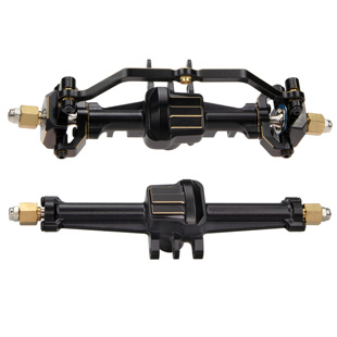 TRX4M 铝合金前后桥总成 车桥  1/18遥控车路虎烈马改装升级配件