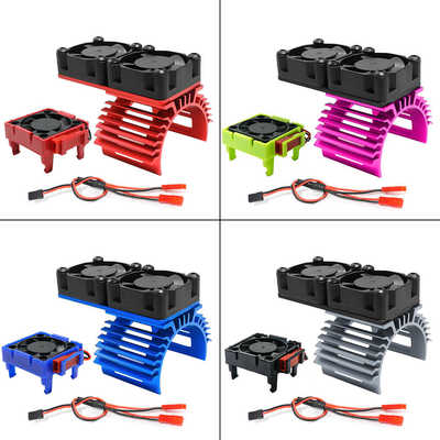 塑料款双风扇散热器RC