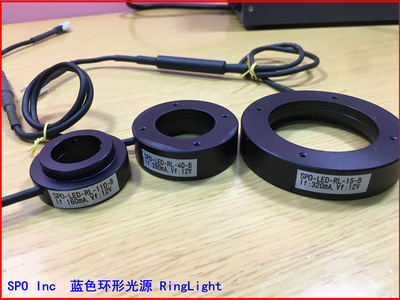 SPO Inc工业视觉光源 蓝色LED环形光源RingLight LED Illuminator