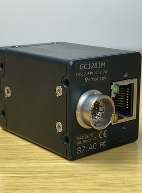 司马铁克Smartek GC1281M 千兆以太网接口130万 黑白面阵工业相机