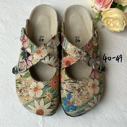 Bhoomi古布勃肯鞋时尚两穿拖鞋凉鞋手工独特撞色一鞋一拍40-49