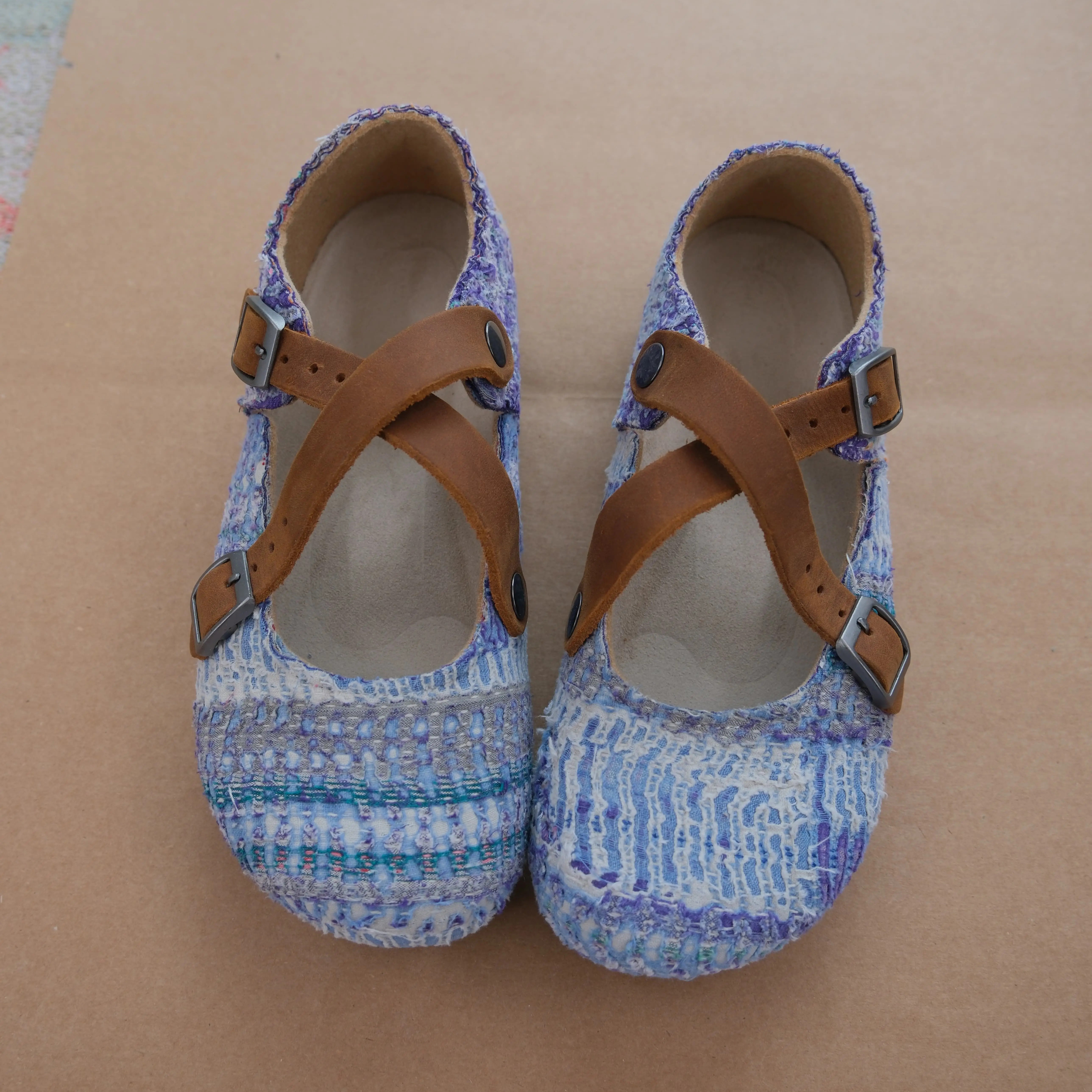 Bhoomi古布勃肯鞋时尚百搭单品手工个性撞色复古35-234