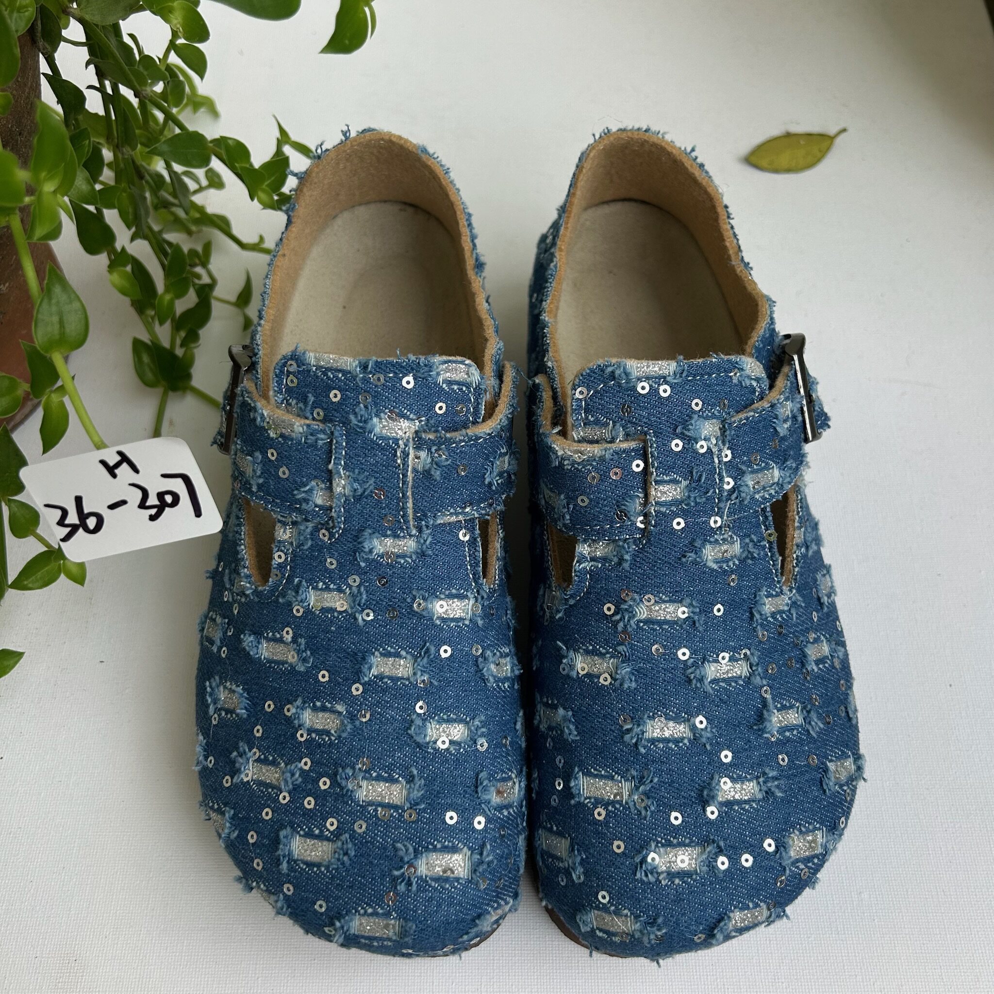 Bhoomi古布勃肯鞋时尚百搭单品手工个性撞色复古一鞋一拍36-307H图片