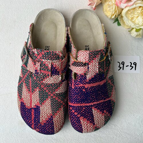 Bhoomi古布勃肯鞋时尚磨毛褴褛经典单品手工个性一鞋一拍39-39