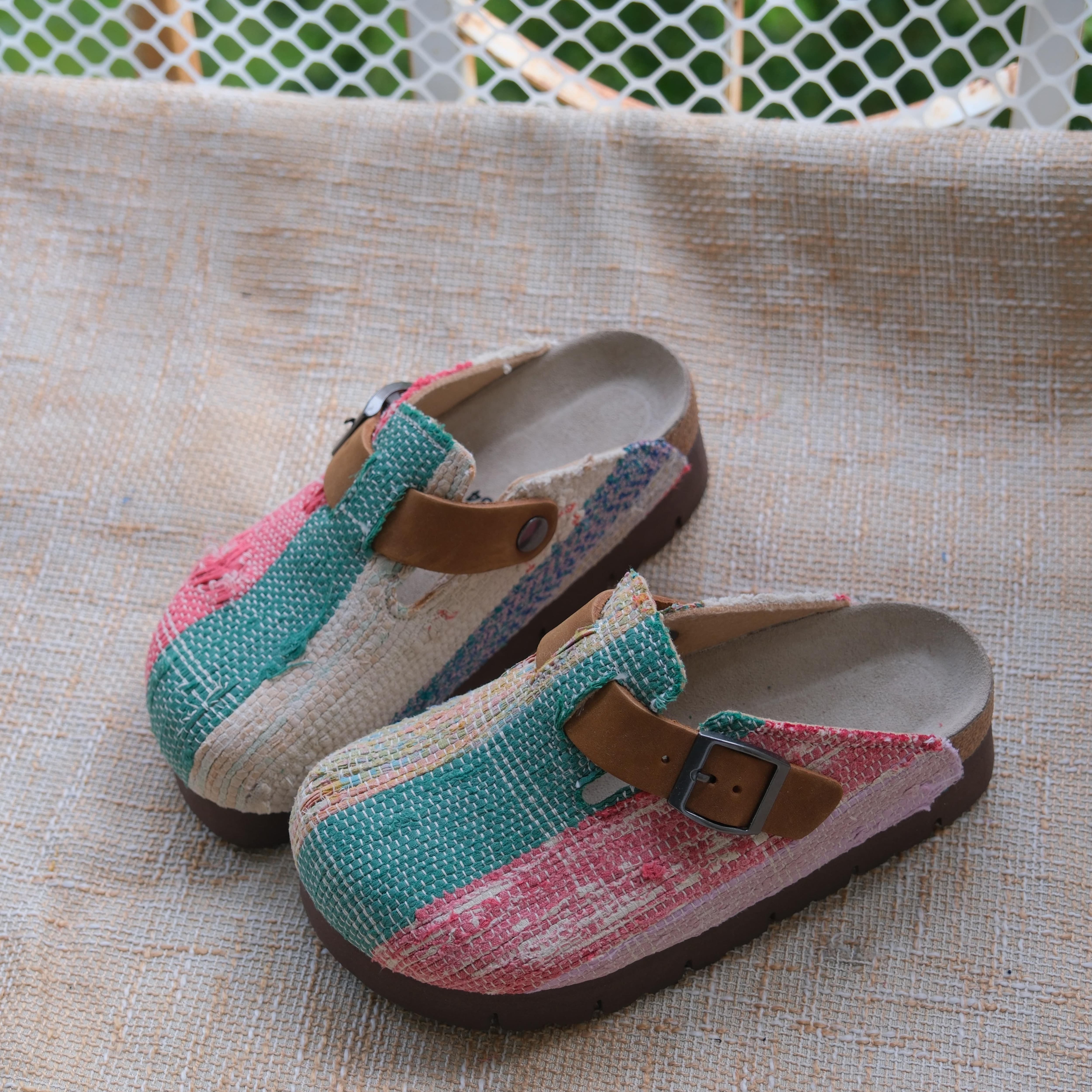 Bhoomi古布勃肯鞋时尚百搭单品手工个性撞色复古一鞋一拍34-76H