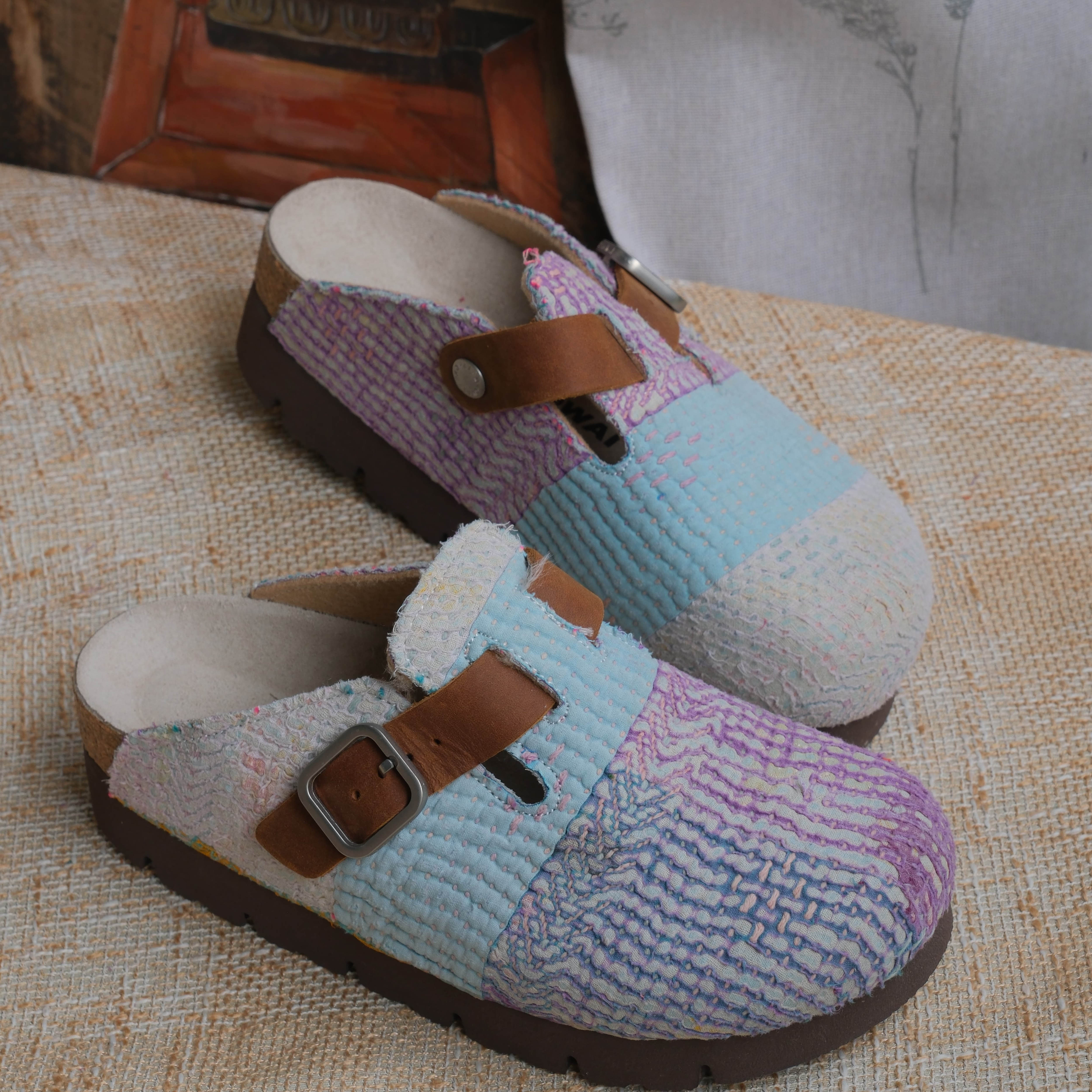 Bhoomi古布勃肯鞋淡雅百搭单品手工个性厚底复古一鞋一拍38-52H