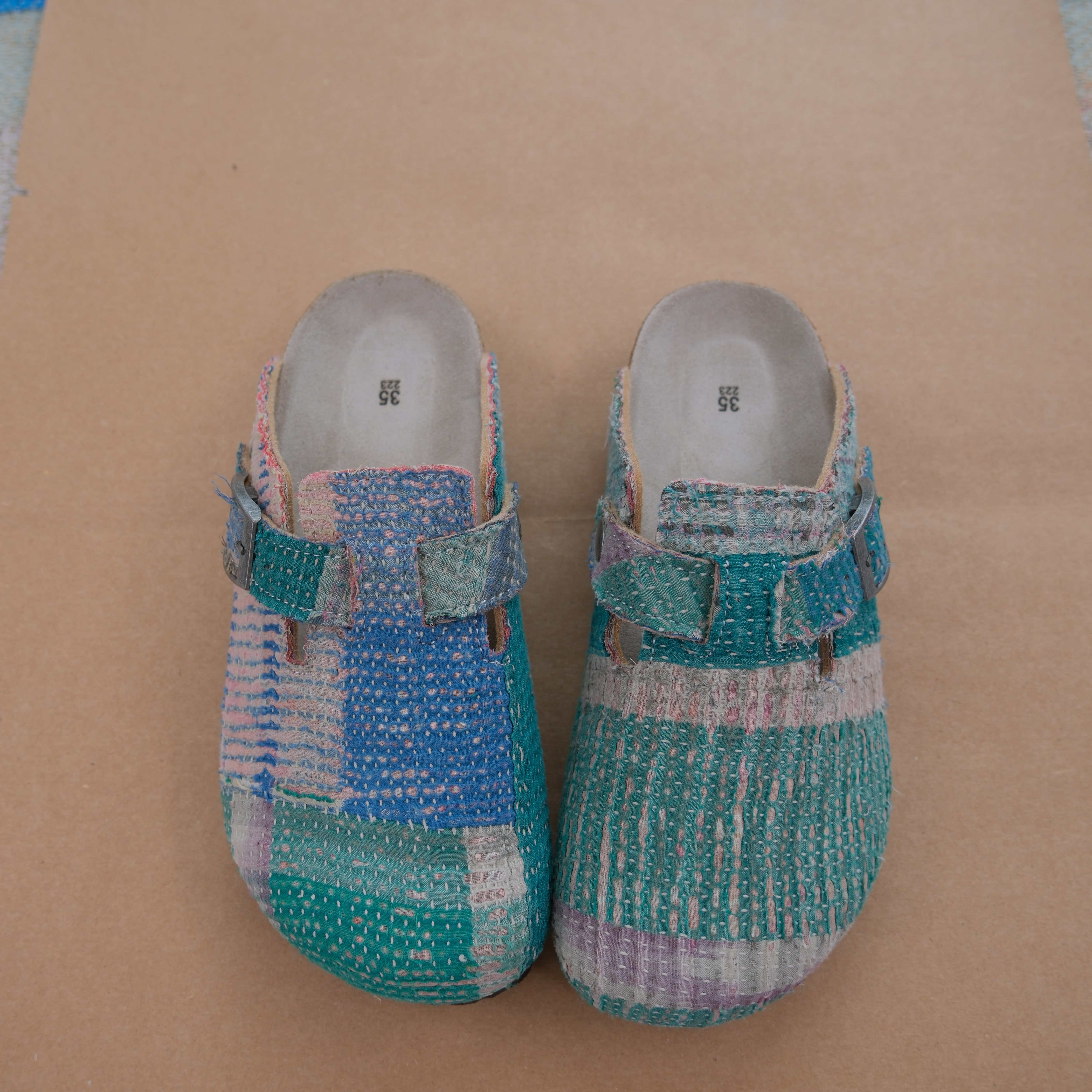 Bhoomi古布勃肯鞋时尚百搭单品手工个性撞色复古35-158