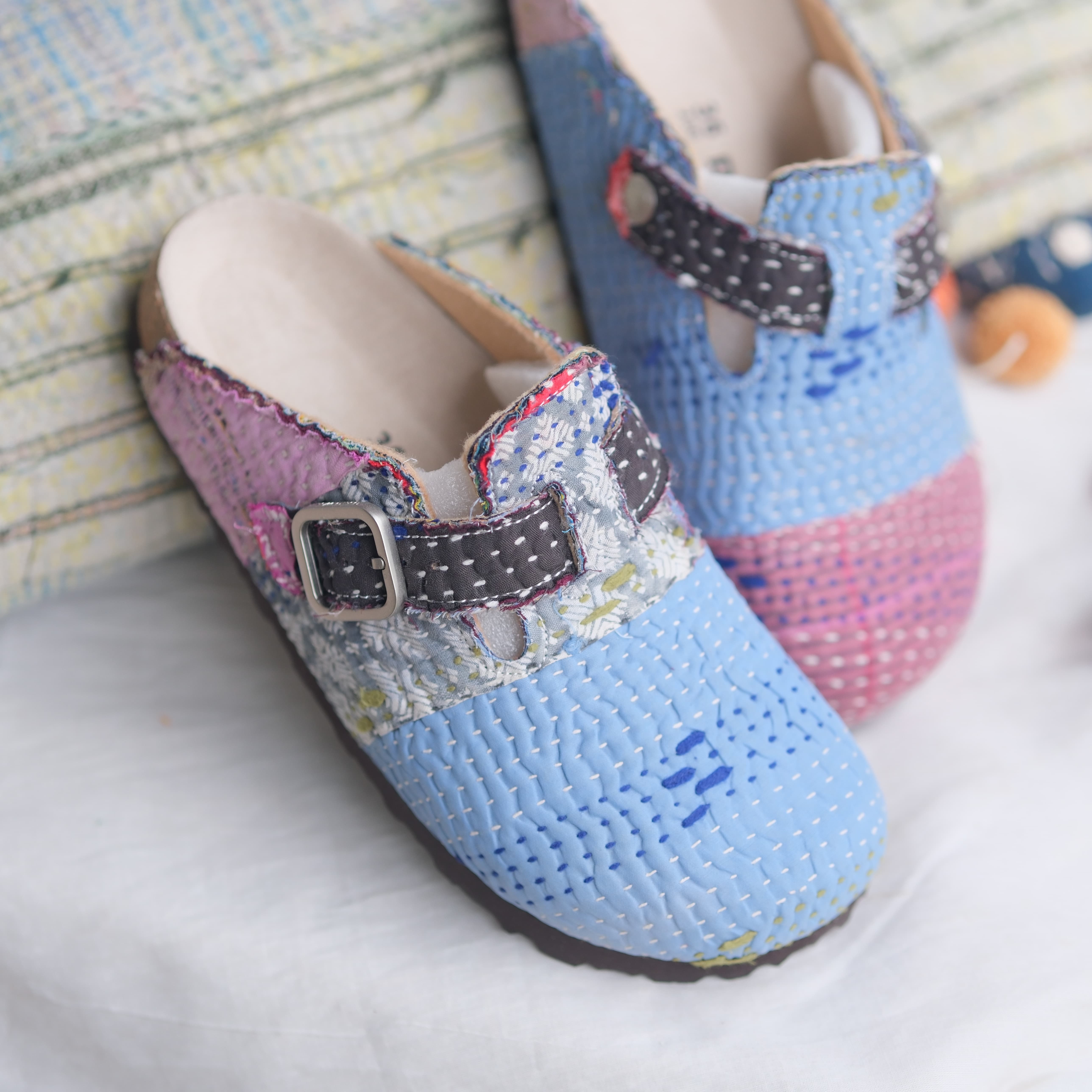 Bhoomi古布勃肯鞋时尚百搭单品手工个性撞色复古一鞋一拍36-10