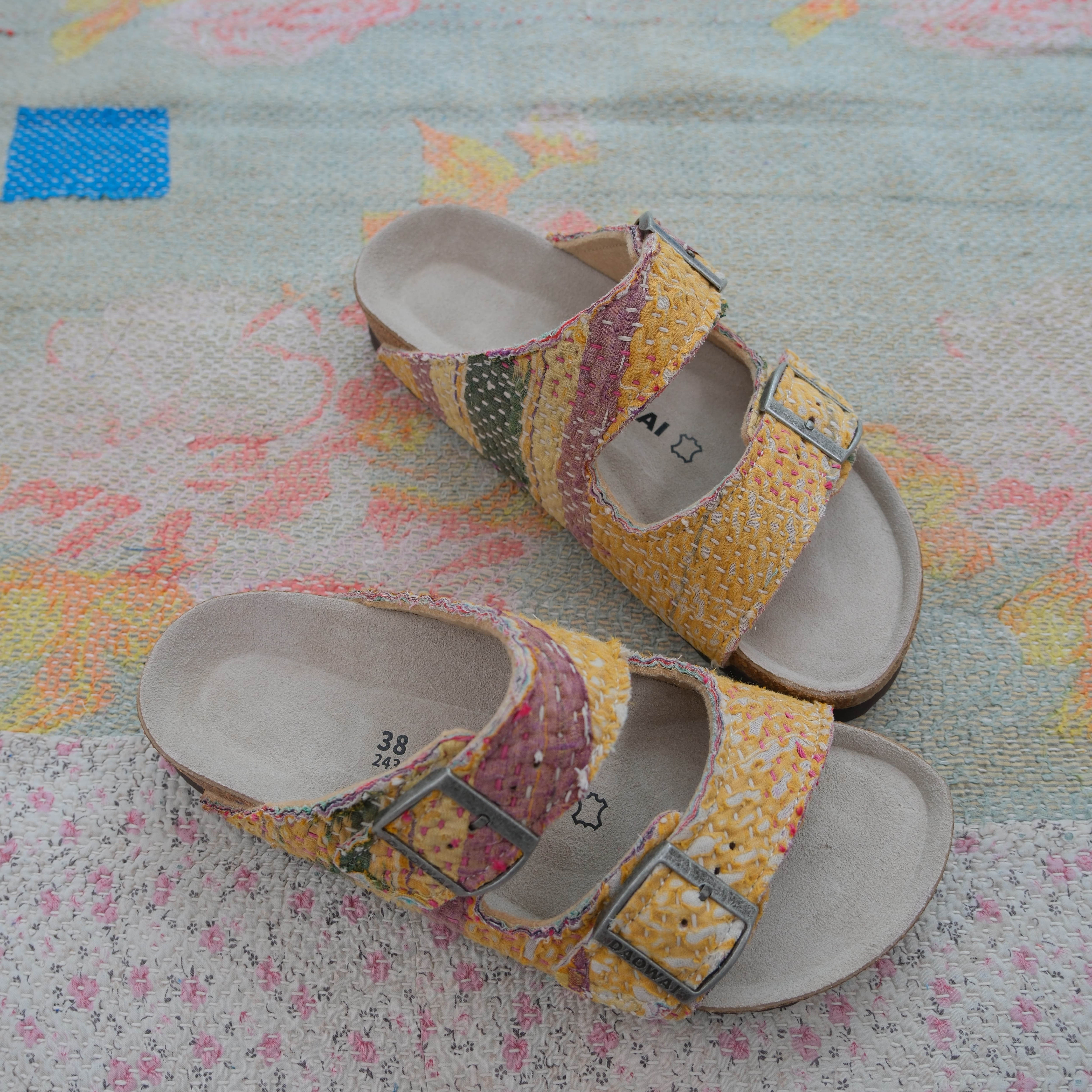 Bhoomi古布勃肯鞋外穿拖鞋百搭单品手工个性复古一鞋一拍38-187