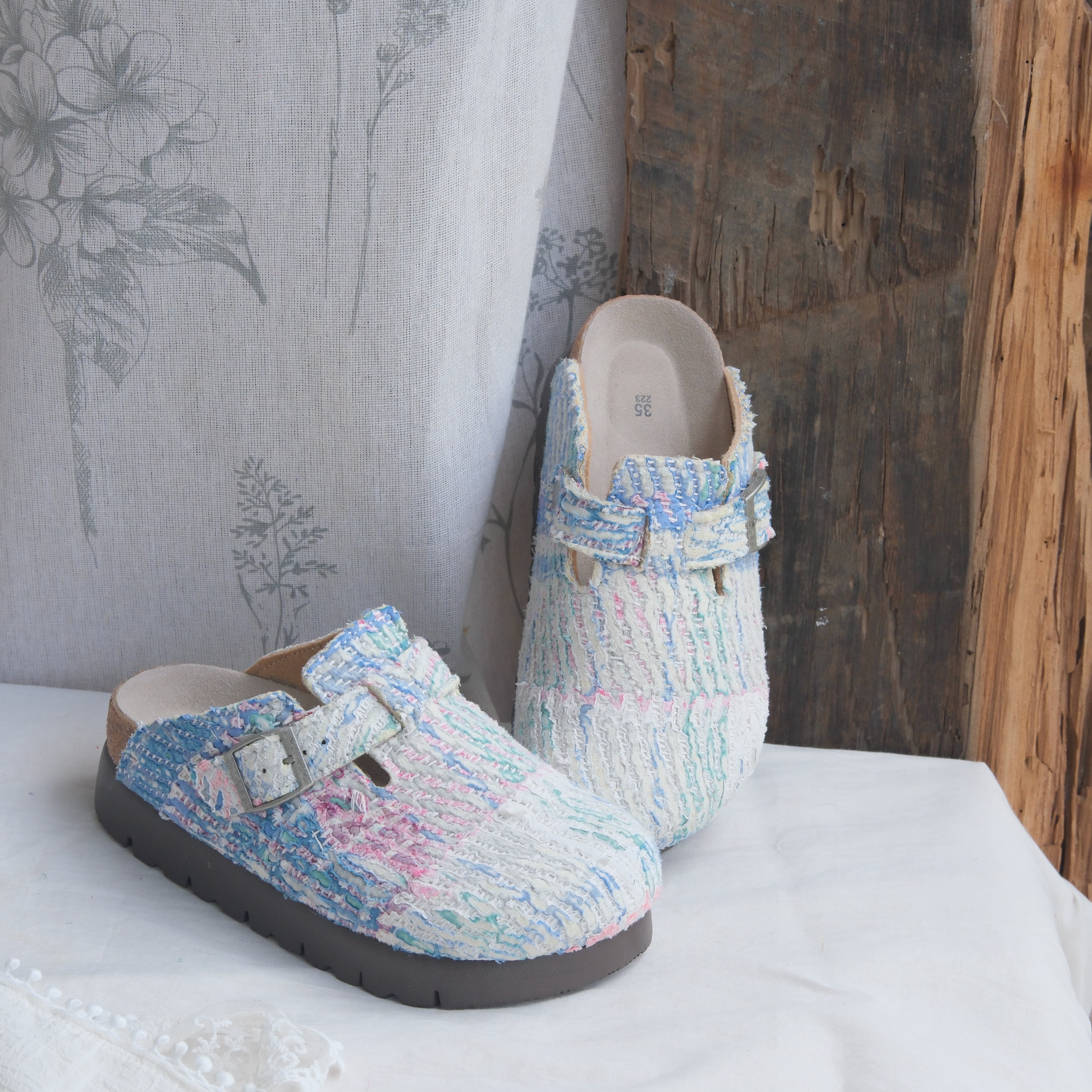 Bhoomi古布勃肯鞋时尚百搭单品手工个性撞色复古35-39H