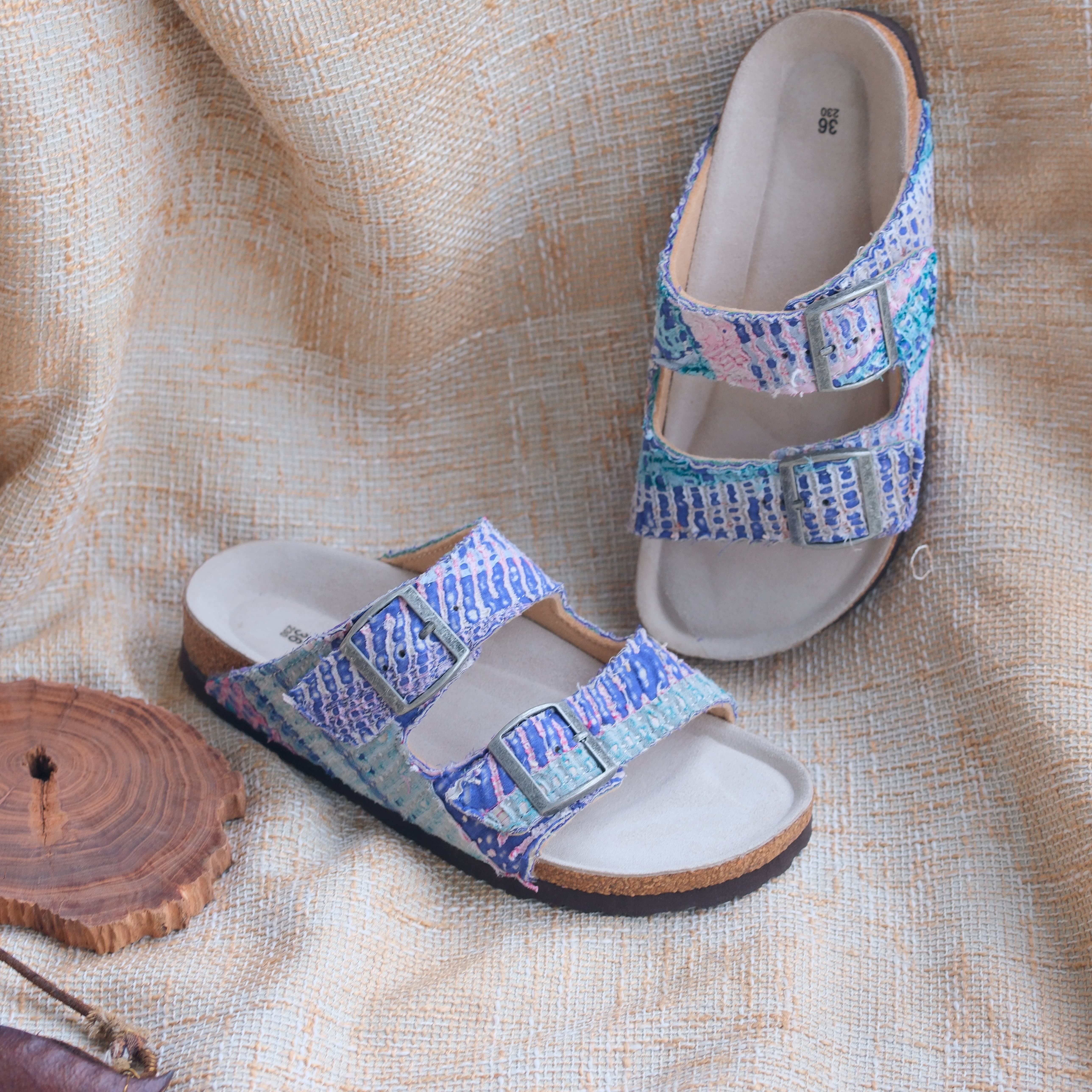 Bhoomi古布勃肯鞋时尚百搭单品手工个性撞色复古一鞋一拍36-32