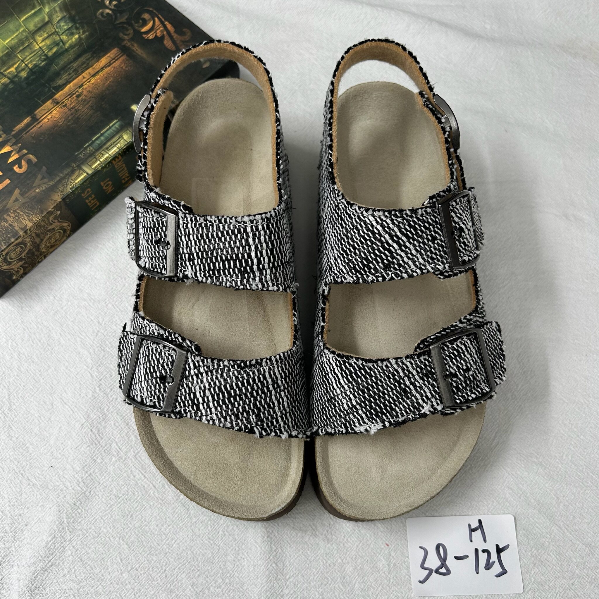 Bhoomi古布勃肯鞋外穿拖鞋百搭单品手工个性复古一鞋一拍38-125H图片