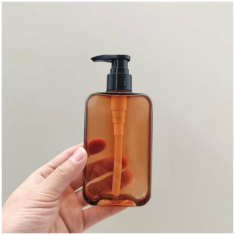 大容量300毫升500ml塑料按压分装空瓶子乳液瓶沐浴露洗发水分装瓶