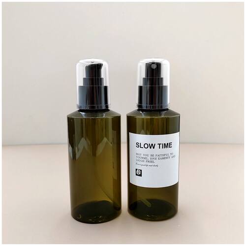 塑胶PET避光按压式分装瓶  喷雾乳液啫喱化妆品防摔分装空瓶200ml