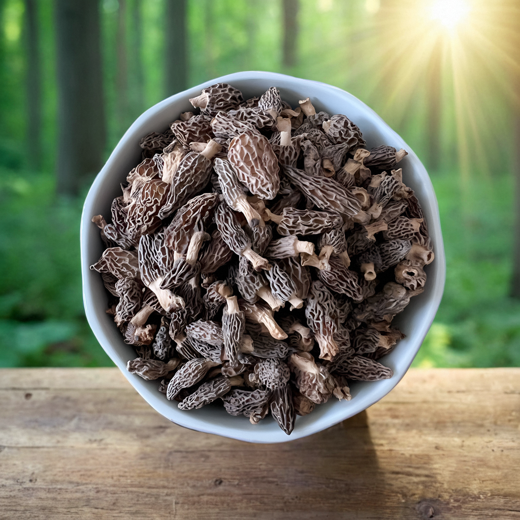 纯野生羊肚菌干货煲汤羊肚蘑甘南藏区特产养生食材鲜50克农家山货