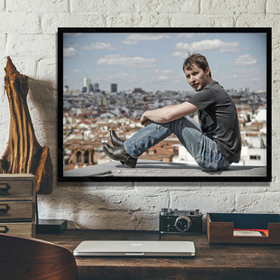 James Blunt 詹姆斯·布朗特 欧美流行音乐明星海报餐厅民宿壁画