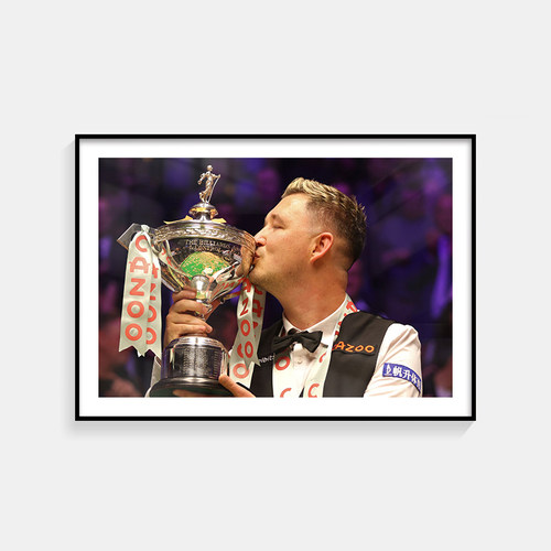 凯伦·威尔逊 Kyren Wilson 斯诺克明星海报装饰画台球室客厅挂画