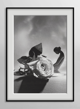 Horst P Horst 时尚摄影装饰画品牌服装女装店高级感轻奢餐厅挂画