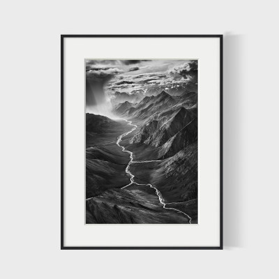 Sebastiao Salgado 巴西摄影师装饰画高档酒店黑白摄影照片挂画