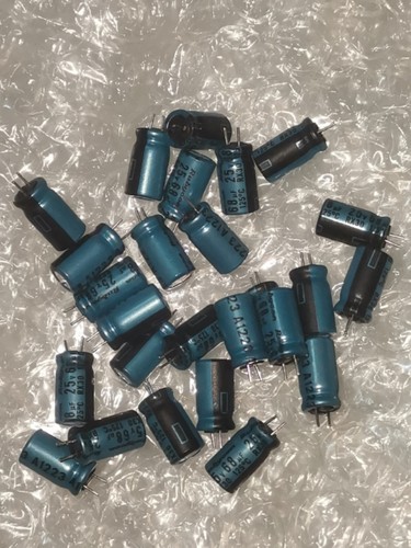 25V68UF/25V 红宝石 RUBYCON 电容器 6*11  RX30 耐高温 130度