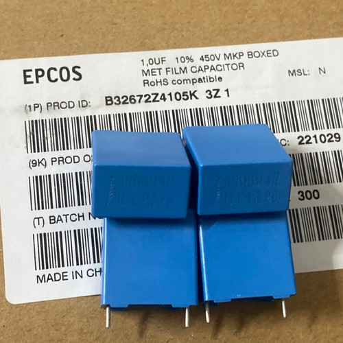 B32672Z4105K薄膜450V电容EPCOS
