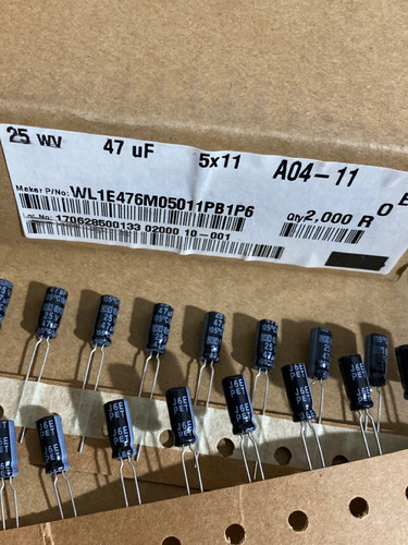 电容ROE 德国 25V47UF 音频电解电容器 47UF/25V 5*11