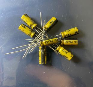 63V22uF 音频滤波电解电容器 nichicon 日本尼吉康