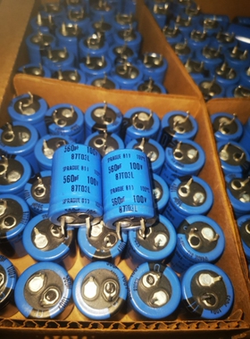 100V560UF/100V SPRAGUE-思碧 81D系 牛角 铜脚 电解电容器 22*30