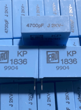 2KV/2000V 4700PF/472 德国ERO 薄膜电容器KP1836