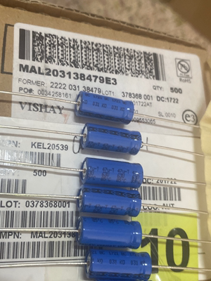 MAL203138479E3 47UF63V ko031系 VISHAY-BC轴向电解电容器