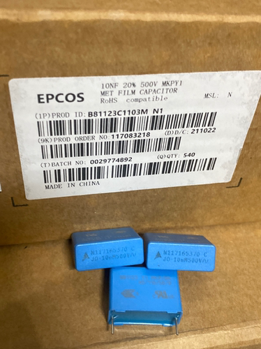 10NM500V薄膜电容EPCOS