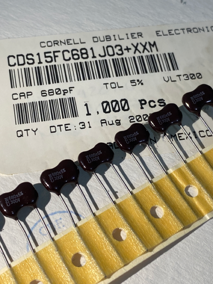 300V680PF云母电容进口CDM