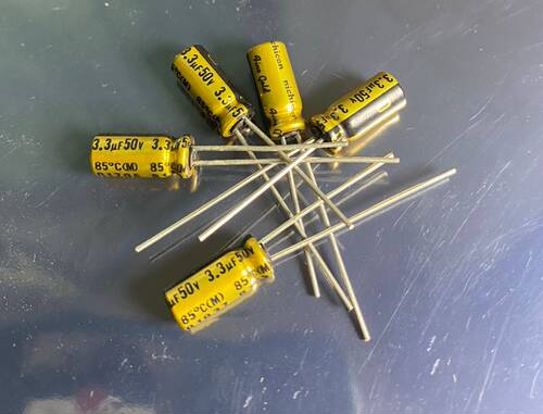 尼吉康 nichicon （fine gold）FG系列3.3uF/50V音频用电解电容器