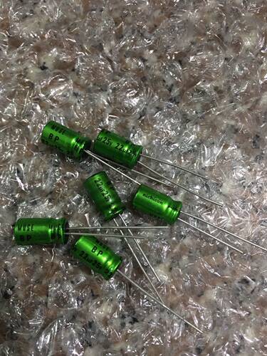 NICHICON 尼吉康 无极性电容器 25V22UF 22UF 25V MUSE BP 铜脚