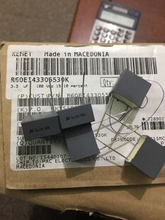 100V P=15MM 电容器 意大利 铜脚无极薄膜 3.3UF R60系 335