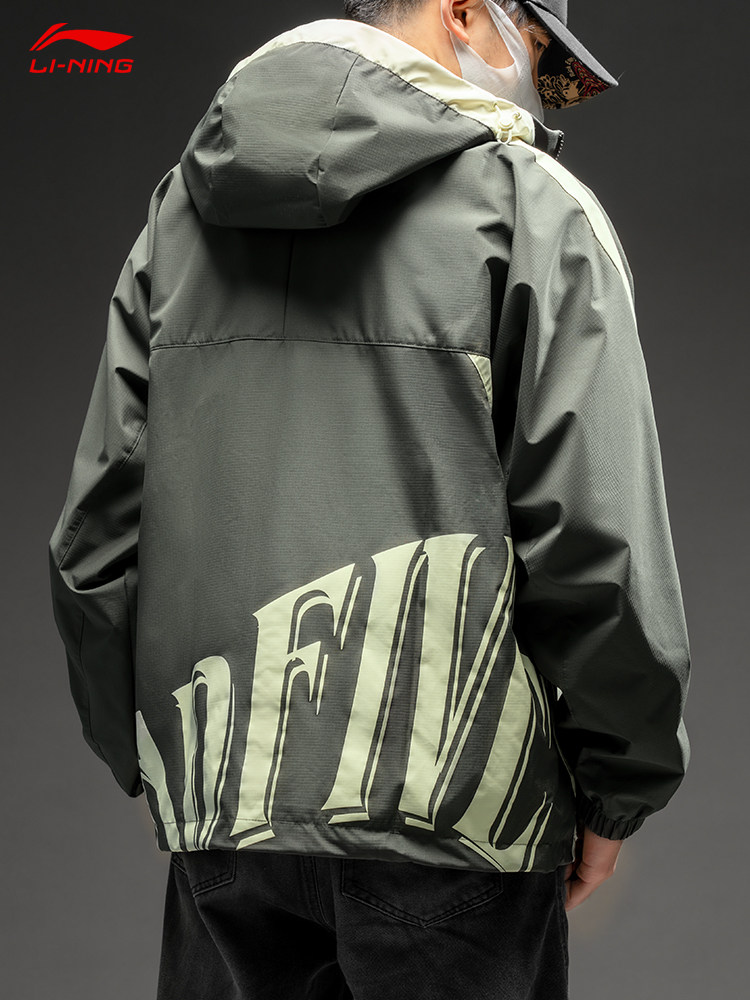 LI NING JACKET 남성 2024 봄 새로운 국가 트렌드 안티 여성 느슨한 방풍 캐주얼 다목적 스포츠 윈드 브레이커 카디건 여성
