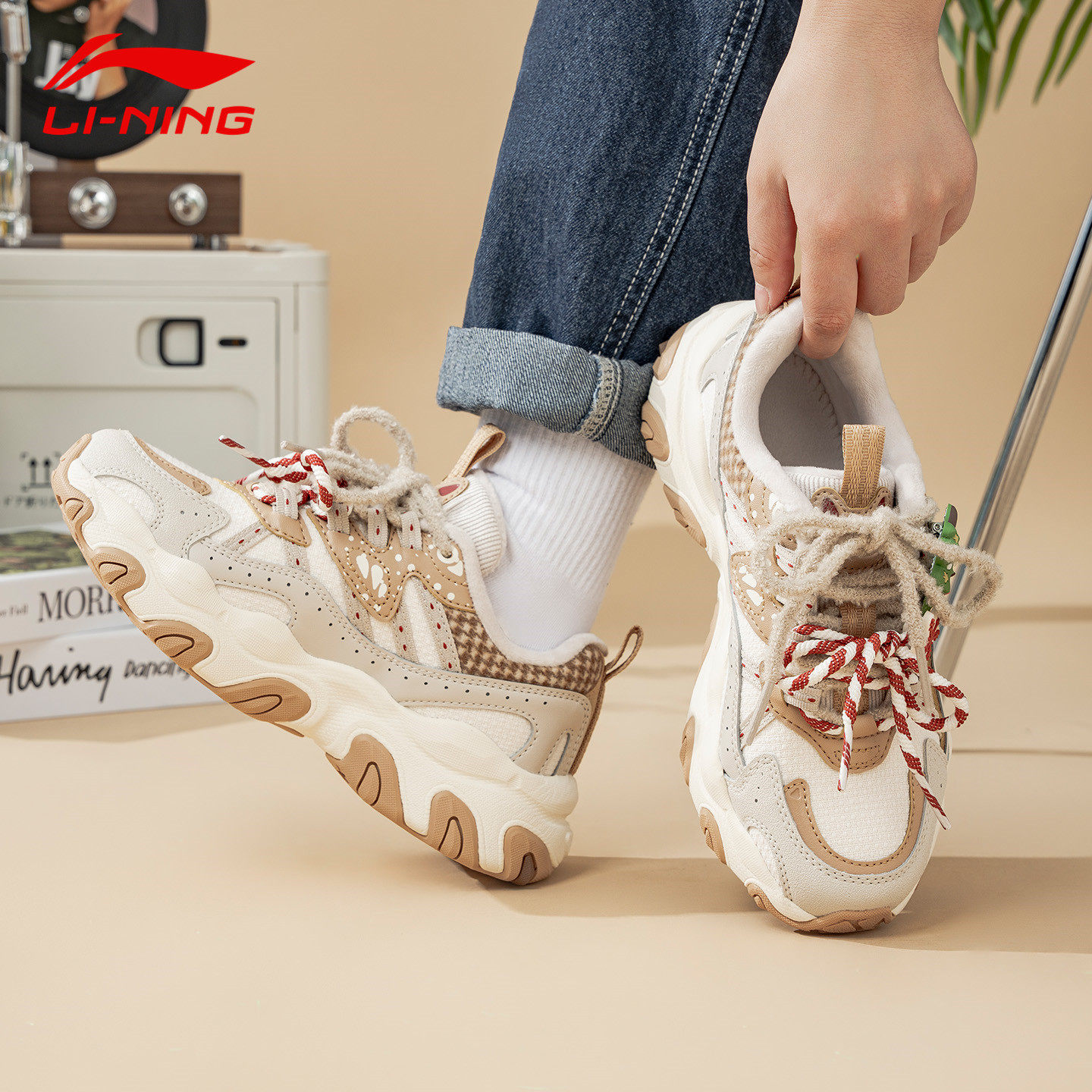 李宁2025新款猫爪LITE3运动鞋