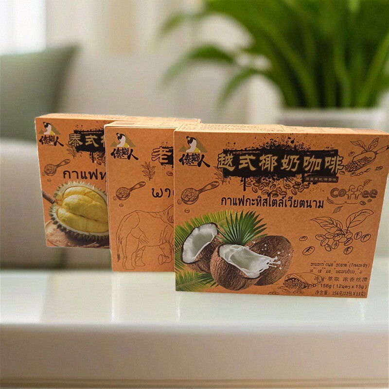 老挝咖啡傣乡人泰式榴莲